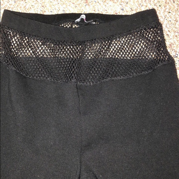 Fashion Nova mesh fishnet high-waisted leggings - Picture 4 of 5